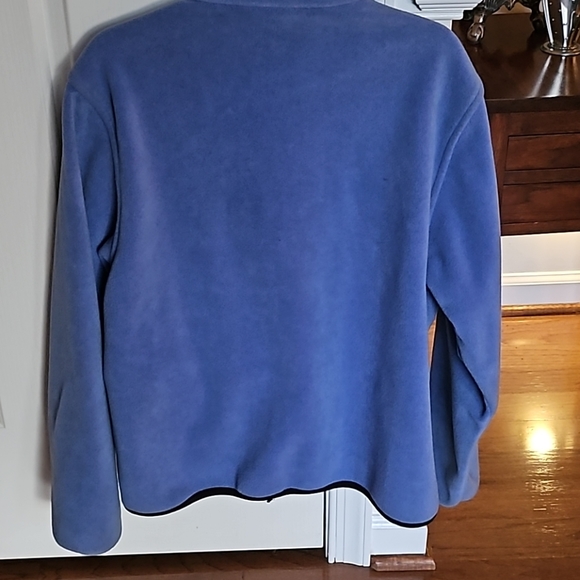 Woolrich Blue Fleece Jacket women's medium - Picture 5 of 5